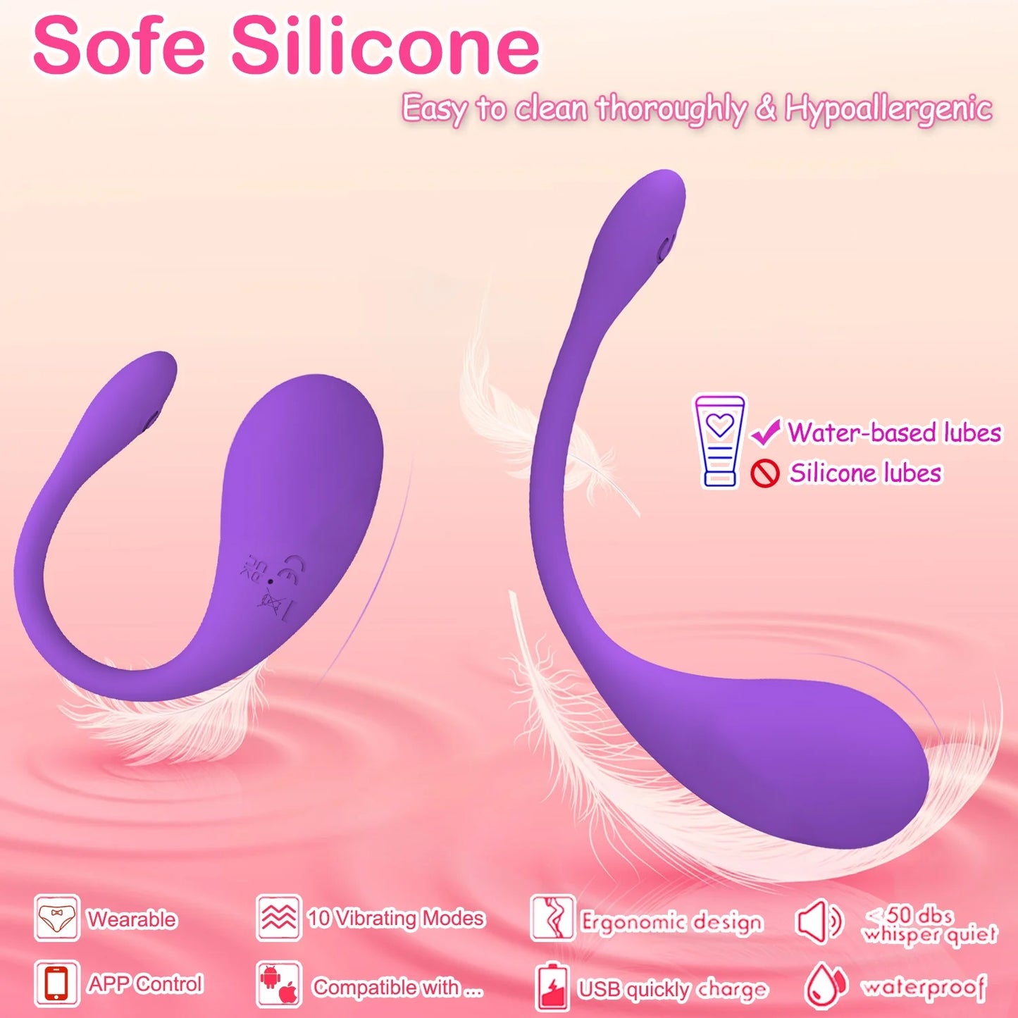 APP Controlled Vibrating Panty Bullet