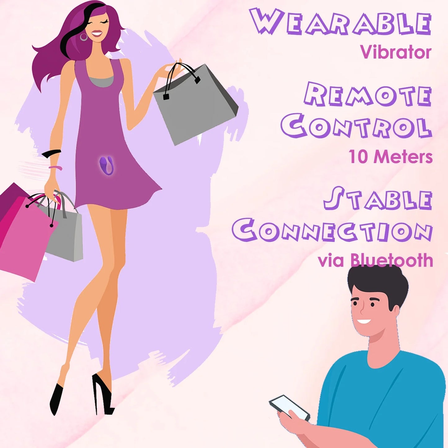 APP Controlled Vibrating Panty Bullet