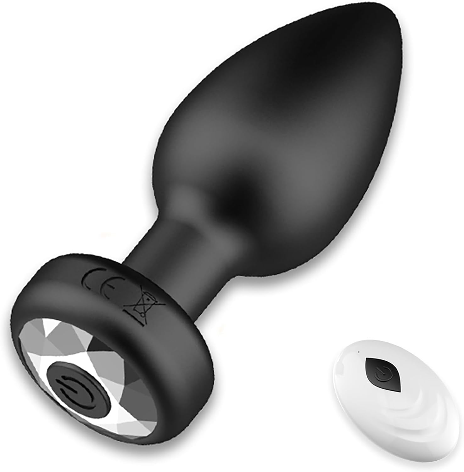 Anal Plug with Wireless Remote Control 10 Frequency Vibration