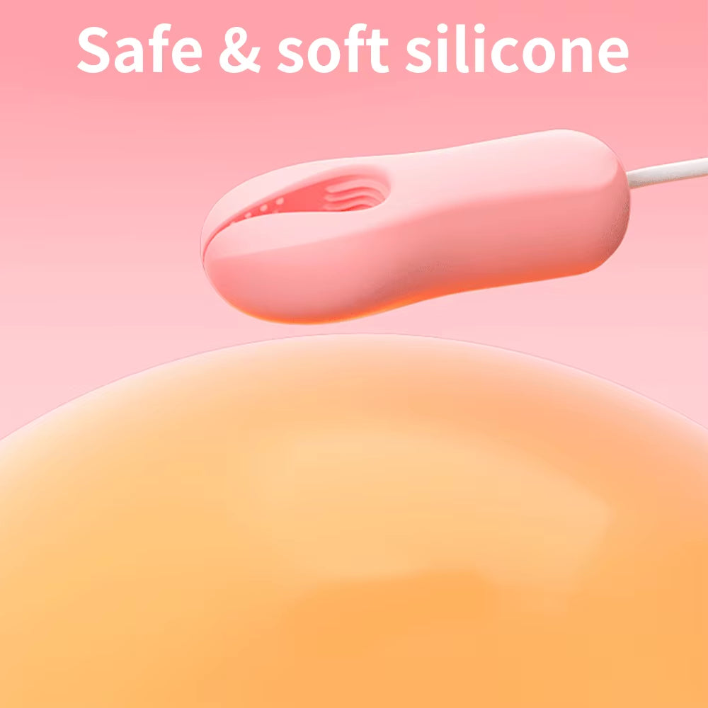 Remote Controlled Nipple Clamps with 10 Vibration Settings