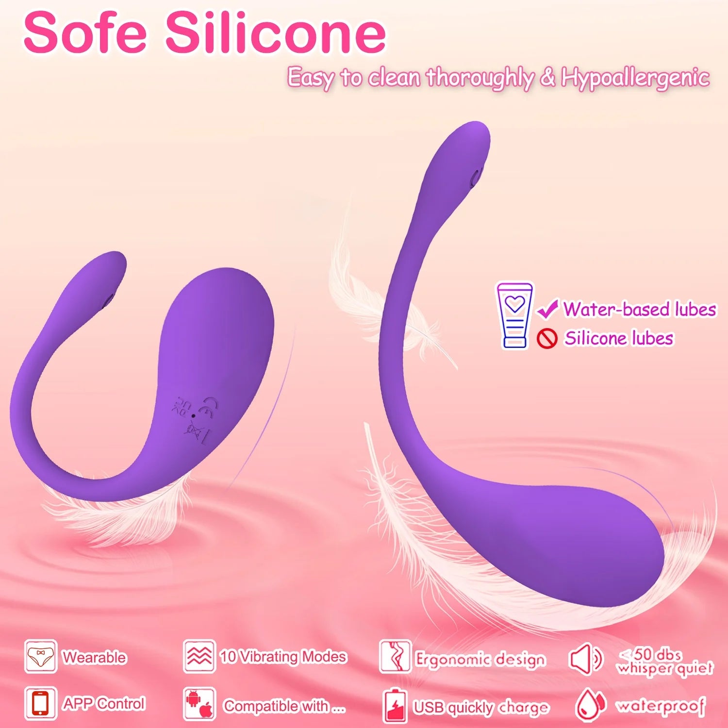 APP Controlled Vibrating Panty Bullet